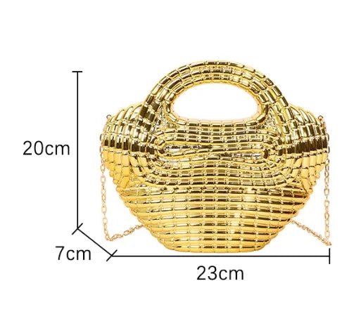 New track    new acrylic bag fashion personality handbag socialite dinner bag
