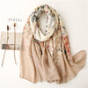 retro korean style fashion printing scarf