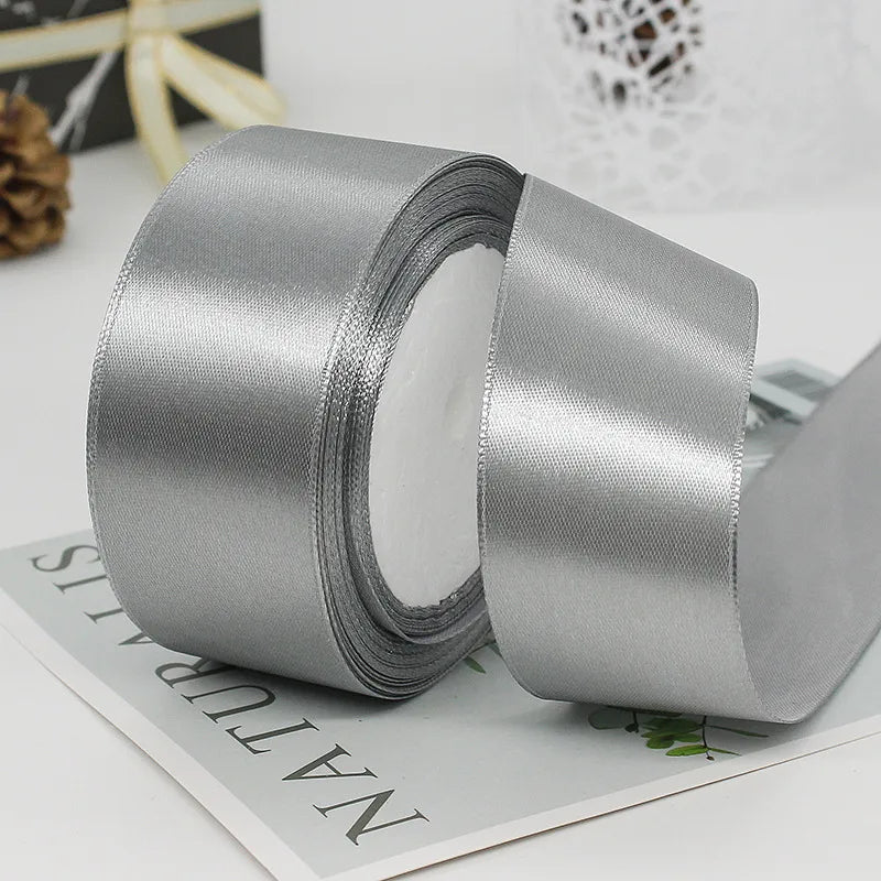 Modern Style Solid Color Polyester Holiday Wedding Birthday Party Supplies Gift Wrapping Supplies 1 Roll