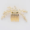 fashion flower zircon Hair comb wedding accessories handmade Hair bridal side comb Hair comb Hair comb