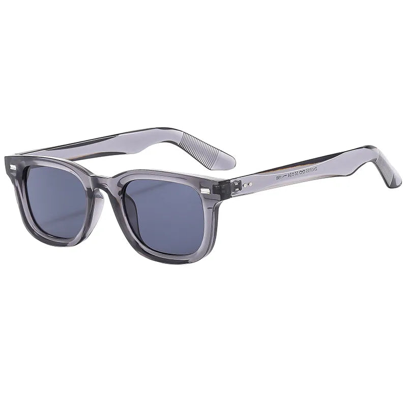 Streetwear Geometric Ac Square Full Frame Glasses