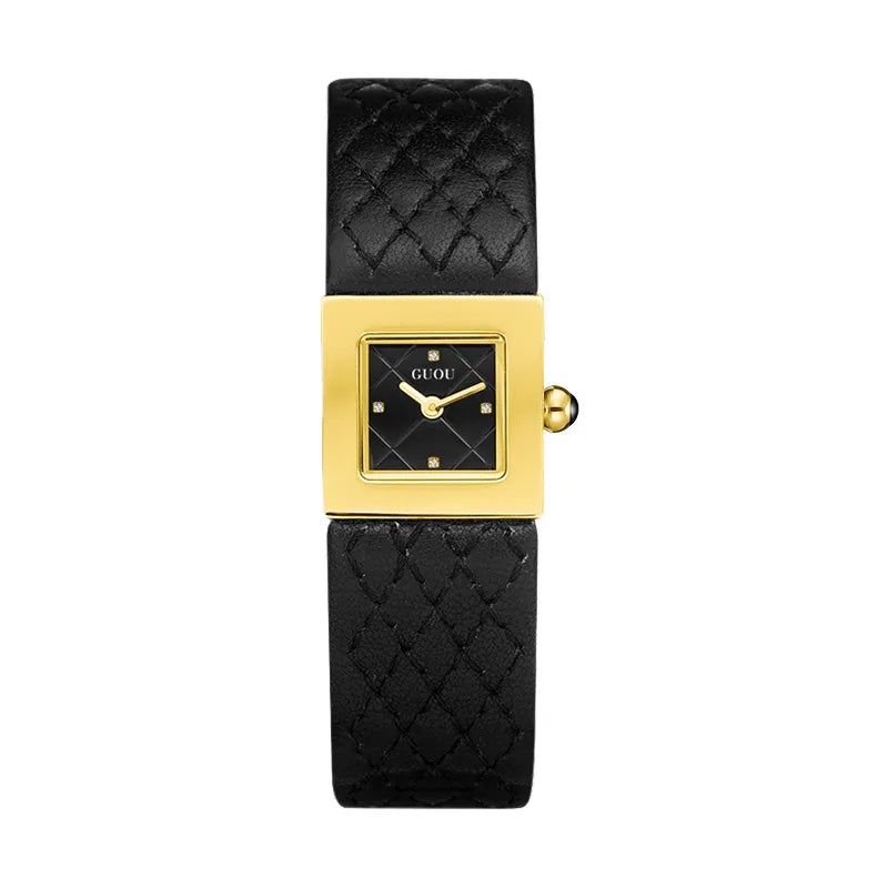 Vintage Style Classic Style Geometric Buckle Quartz Watch Women's Watches