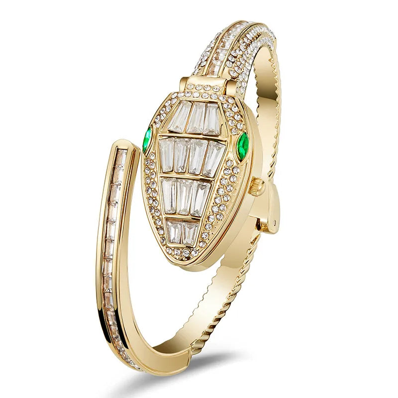 Glam Classic Style Snake Quartz Watch Women's Watches