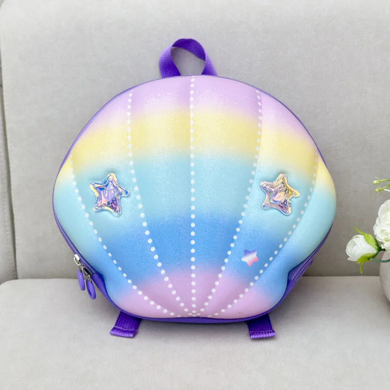 Gradient Color Casual Holiday Kids Backpack Functional Backpack