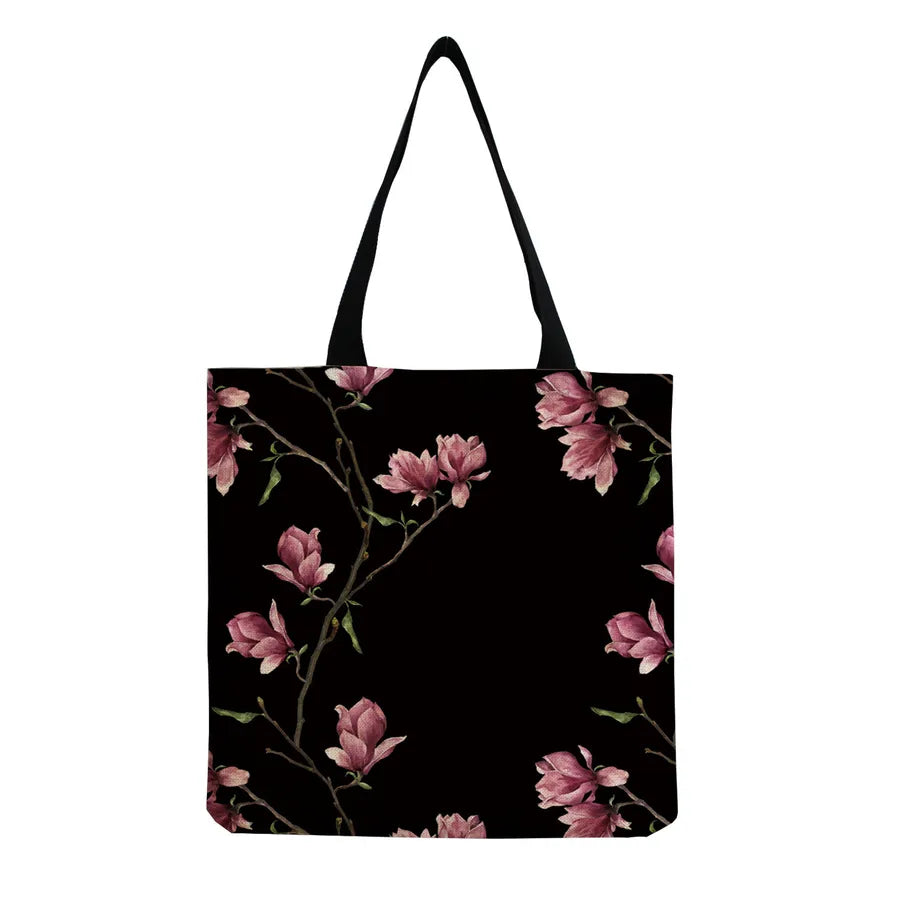 women's fashion flower shopping bags