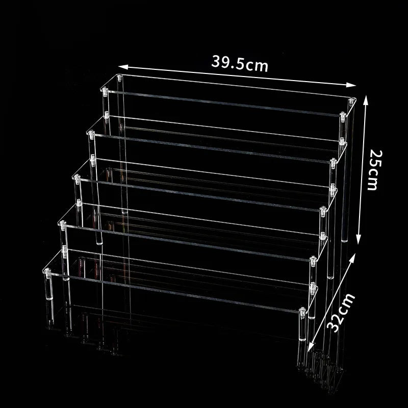 1 Piece Arylic Simple Style Transparent Jewelry Display