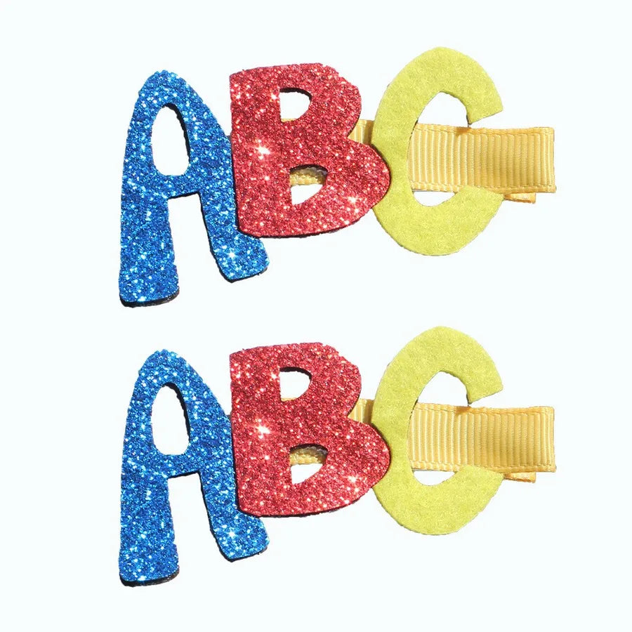 New US Independence Day Candy Ice Cream Flag Star Patriotic Children Hairpin Handmade Hot Selling Hair Accessories