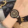 Streetwear Solid Color Jewelry Buckle Quartz Watch Women's Watches