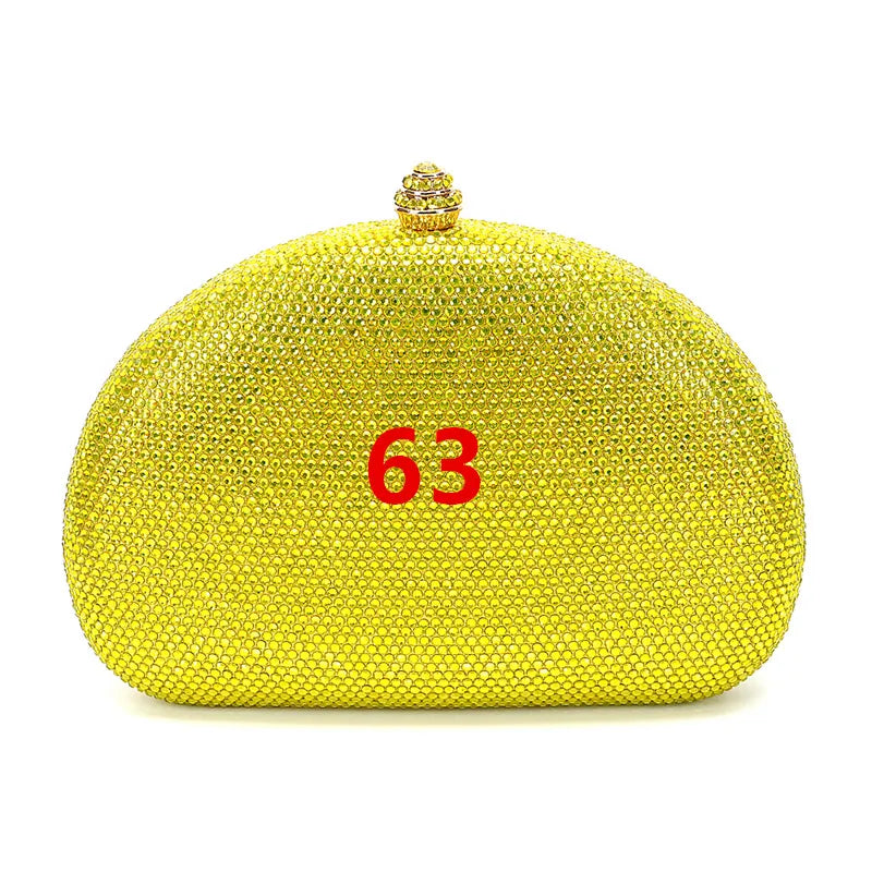 Evening bag   ladies evening bag party wedding export Diamond Crystal rhinavian bag  style