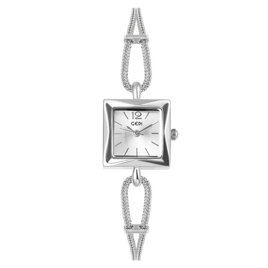 casual square jewelry buckle quartz women's watches