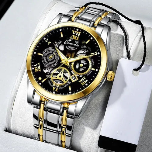 casual gear buckle quartz men's watches