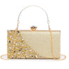 Explosions  New Rhinestone-encrusted Evening Bag High-grade Texture Evening Dress Clutch Bag Chain Shoulder Bag