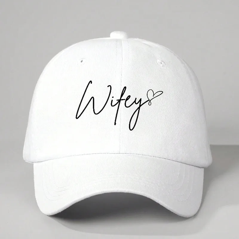 Women's Simple Style Classic Style Vocabulary Words/Name Curved Eaves Baseball Cap