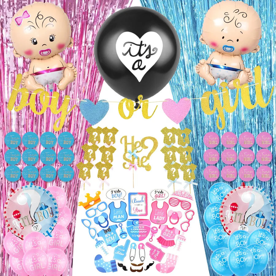 Cute Letter Heart Shape Plastic Party Balloons Party Supplies Balloons 1 Set