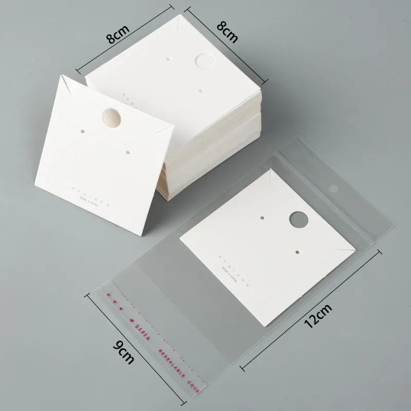 simple style letter solid color paper printing paper card 1 piece
