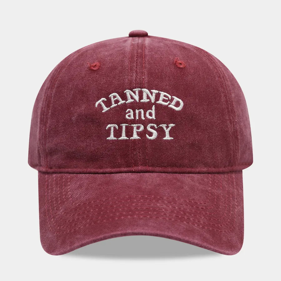 New Simple Washed Letter Embroidery Baseball Cap Outdoor Sun Protection Hat For Women Casual Elegant Basic Style Spring Summer Autumn