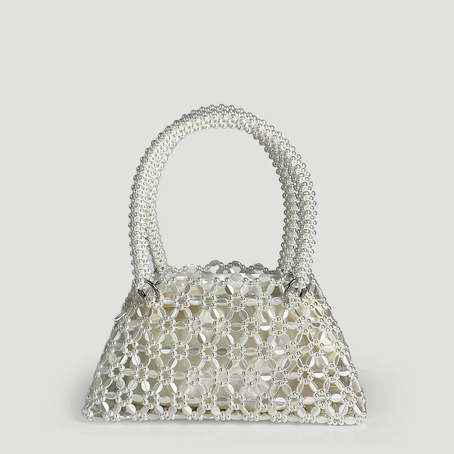 Women's Medium Arylic Solid Color Elegant Square Open Handbag