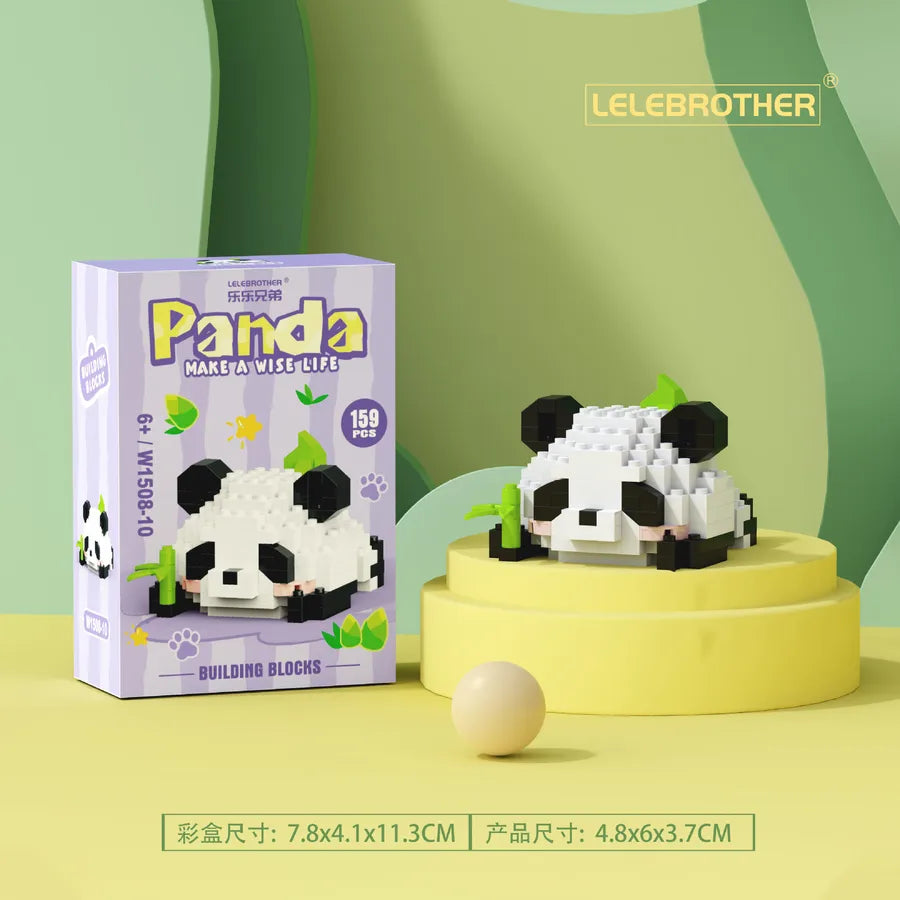 Kids(7-16Years) Children Unisex Panda ABS Building Toys Learning & Education Toys