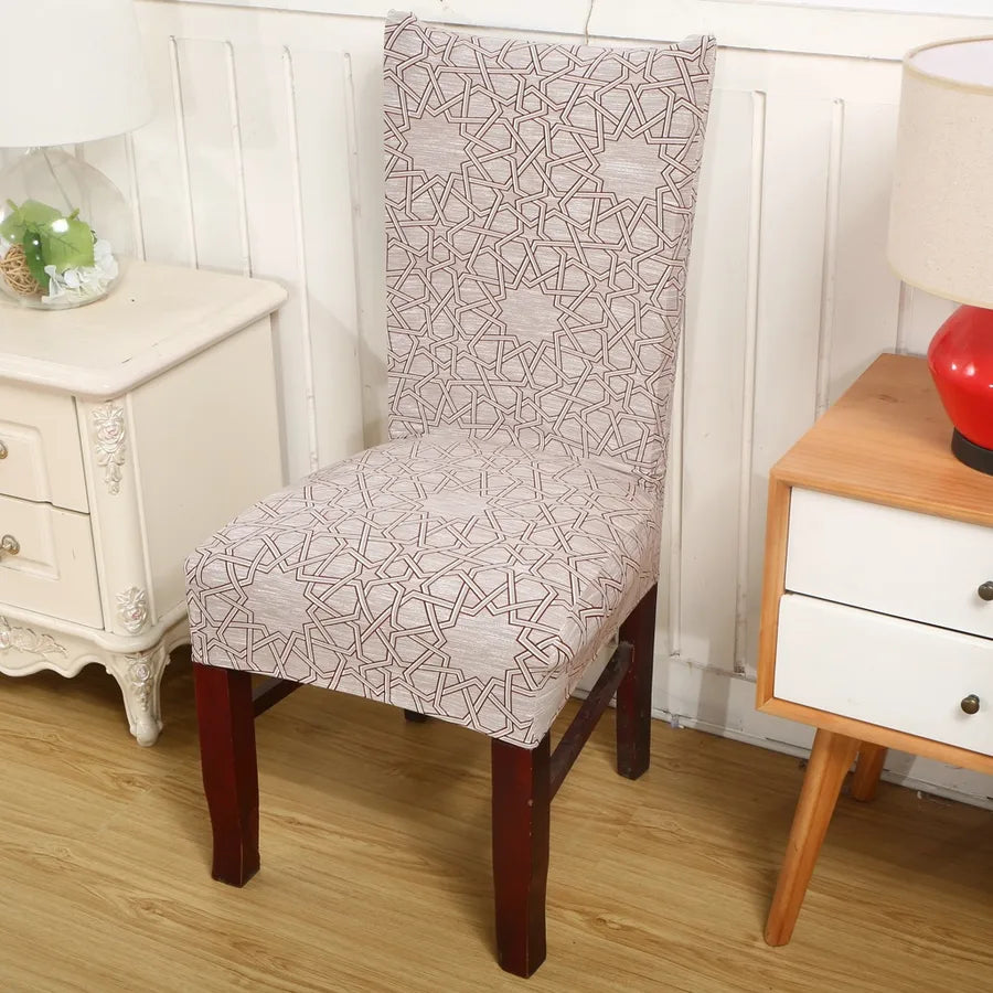 Chair Cover  Hotel Chair Cover Dining Chair Cover One-piece Elastic Chair Cover Office Computer Seat Cover