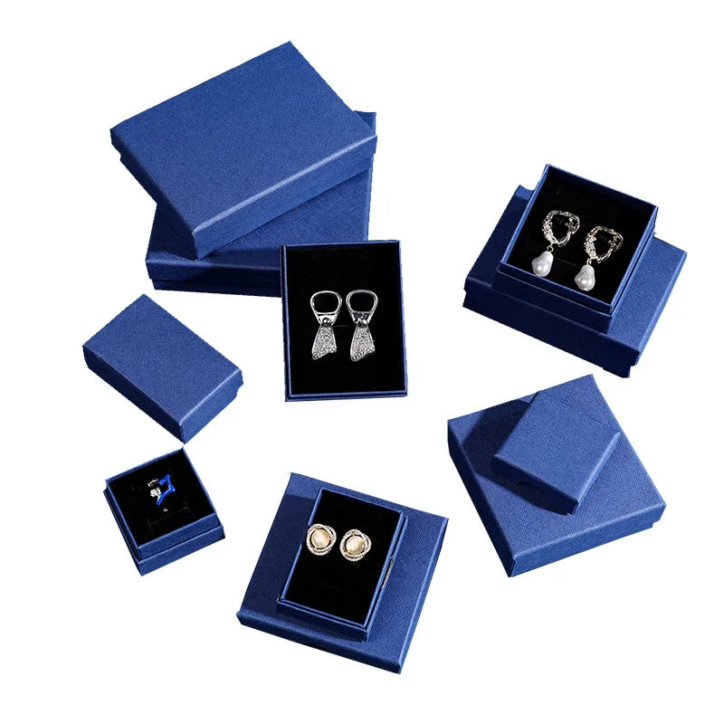 1 Piece Paper Simple Style Classic Style Holiday Daily Solid Color Jewelry Boxes