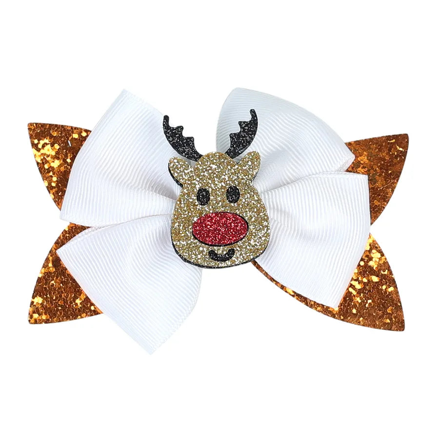 Christmas Cute Christmas Tree Snowflake Elk Ribbon Festival Party Supplies Party Accessories Any Match Assortment Pack