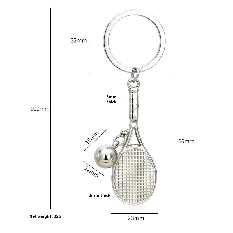 1 Piece Classic Style Boxing Gloves Zinc alloy Unisex Bag Pendant Keychain