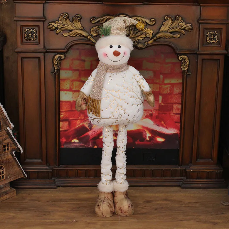 Christmas Cute Snowman PP Cloth Party Ornaments