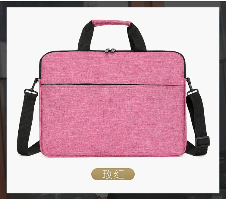 Laptop Handbag Simple Solid Color Portable Computer Bag Pro Air Inner Bag Single Room Crossbody Bag