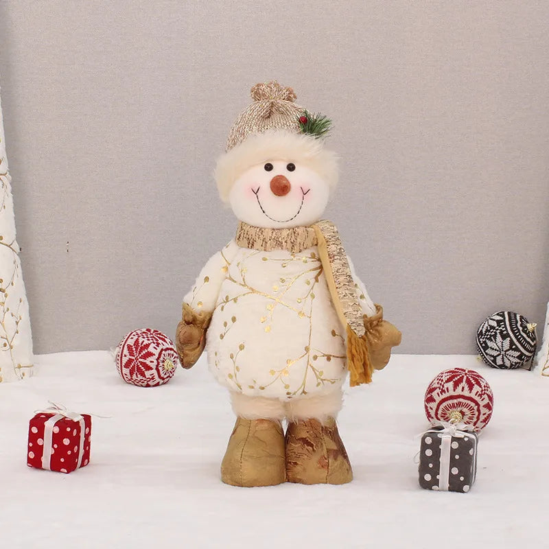 Christmas Cute Snowman PP Cloth Party Ornaments