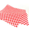 Factory Wholesale Plaid Printing Oil-proof Paper Hamburger Paper Bread Cushion Paper Dining Plate Cushion Paper Sandwich Wrapping Paper