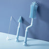 casual solid color silica gel cleaning brush