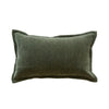 Nordic Style Embroidered Floral Cushion Covers Hotel Sofa Living Room Bedroom Headboard Pillowcases Pure Color Plant Floral