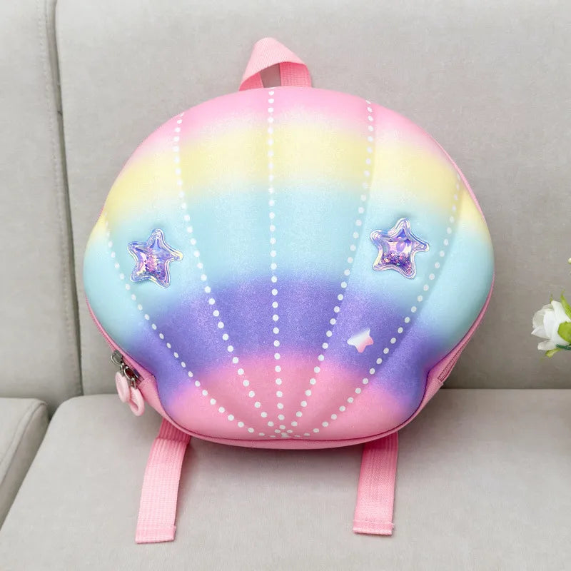 Gradient Color Casual Holiday Kids Backpack Functional Backpack