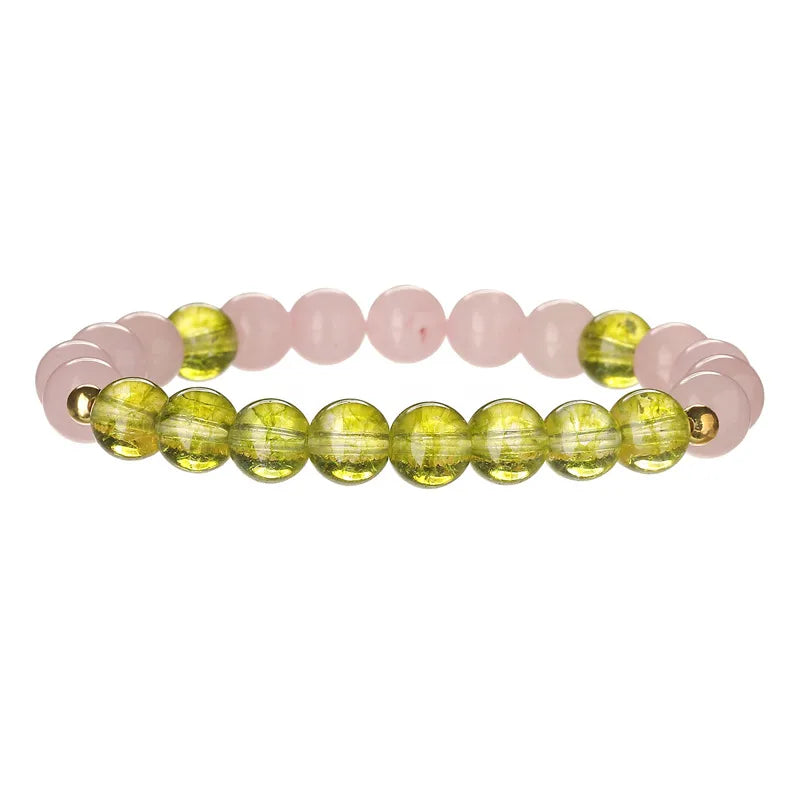 Casual Elegant  Geometric natural stone Crystal Bracelets In Bulk