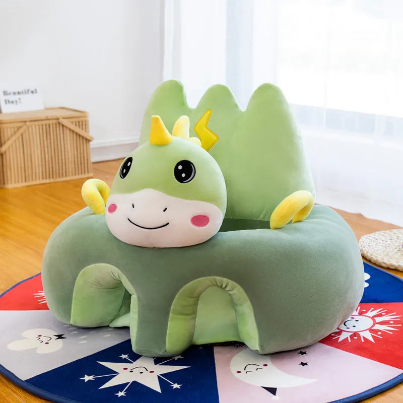 New Cartoon Baby Learning Seat Sofa Children Plush Sofa Lazy Sofa Chair Baby Learning Seat Gift Wholesale