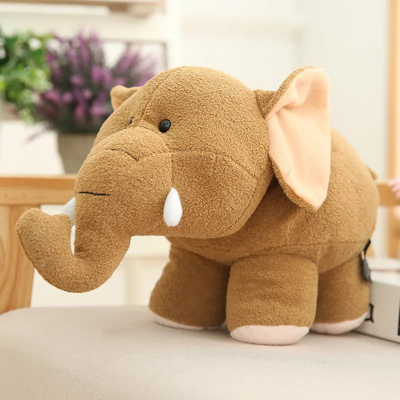Q version of the hippopotamus elephant doll wedding, corporate gifts grab machine doll stall  plush toys wholesale