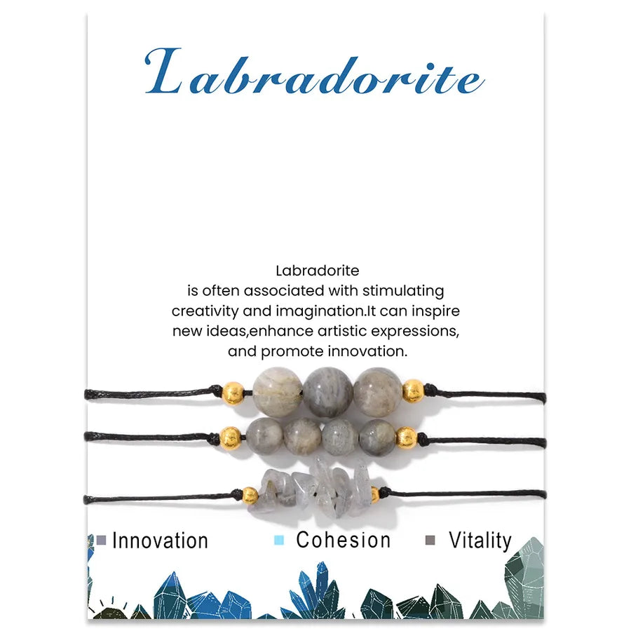 Simple Style Classic Style Round natural stone Bracelets In Bulk