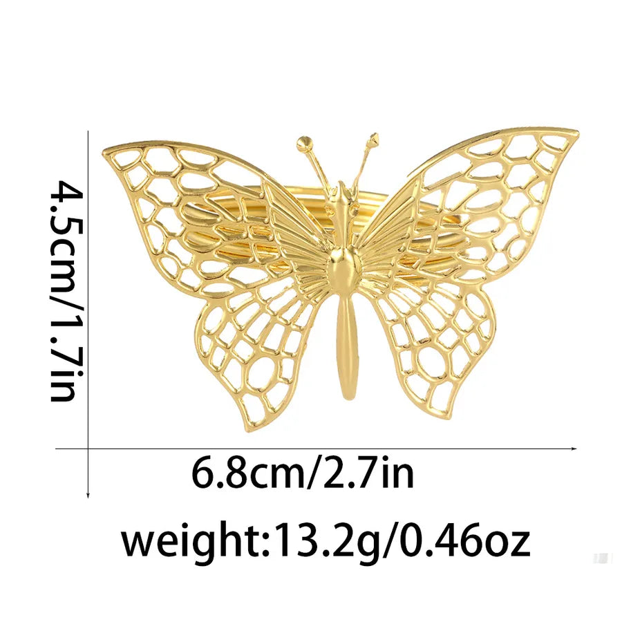 Elegant Butterfly Iron Napkin ring 1 Piece