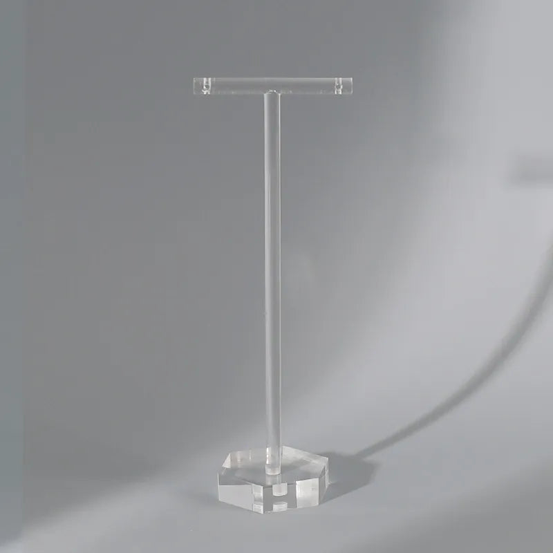 Transparent Acrylic Earring Jewelry Display Stand Premium Quality Stall Photography Props Shop Counter Hanging Rack