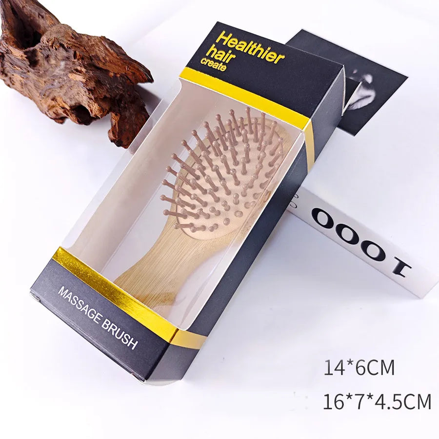 Comb wholesale scalp massage comb bamboo air cushion comb combination household air bag comb comb small comb factory wholesale