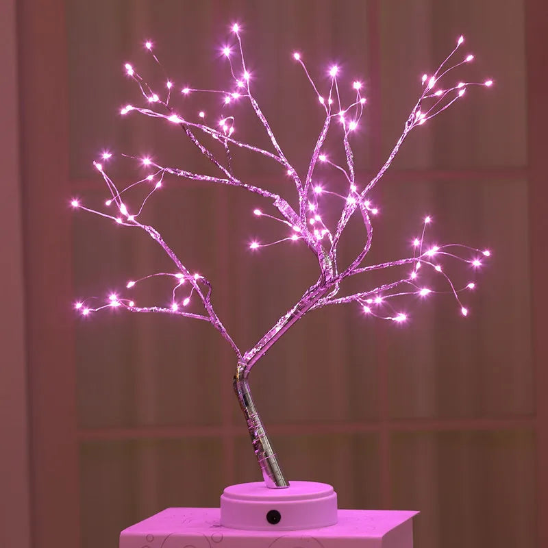 Christmas Retro Simple Style Star Tree Plastic Indoor Party Lightings