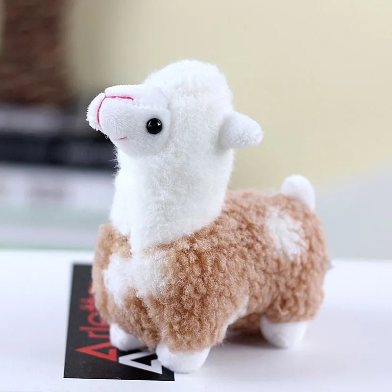 Creative Cute Lamb Pendant Alpaca Plush Pendant Doll Alpaca Doll Pendant Doll Wedding Drop Doll