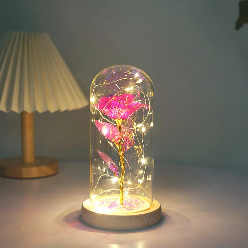 Christmas Glam Flower Plastic Party Decorative Props