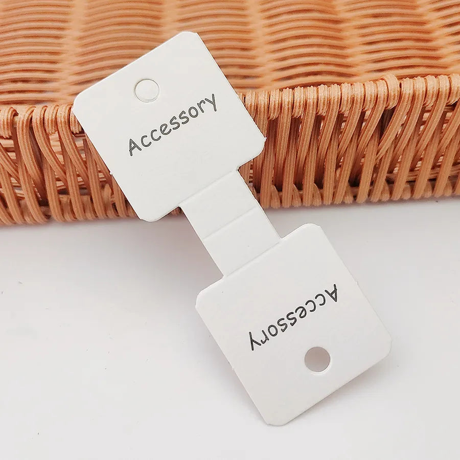 simple style letter paper jewelry packaging bags