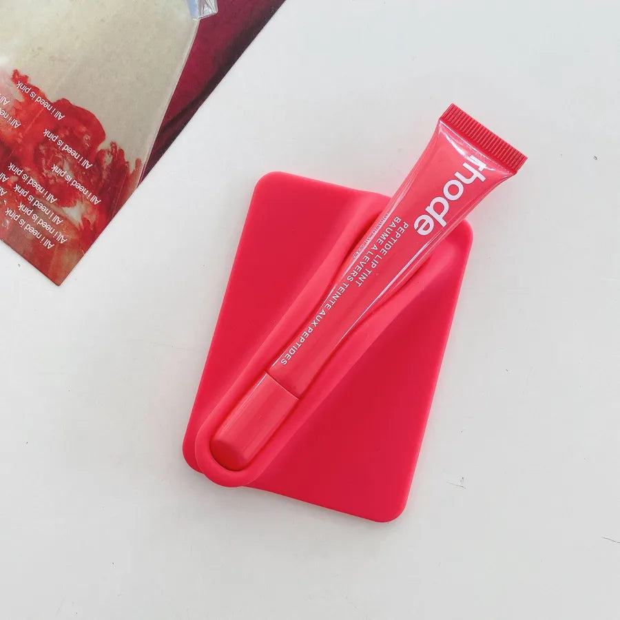 Simple Style Solid Color Silica Gel Phone Cases Phone Ring Grips
