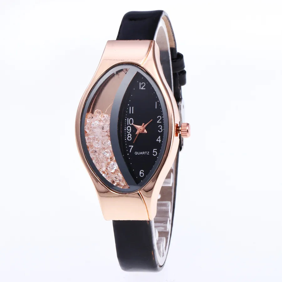 Casual Geometric Buckle Quartz Women's Watches
