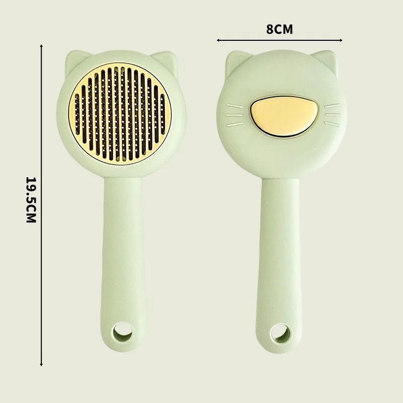 basic stainless steel plastic solid color pet accessories