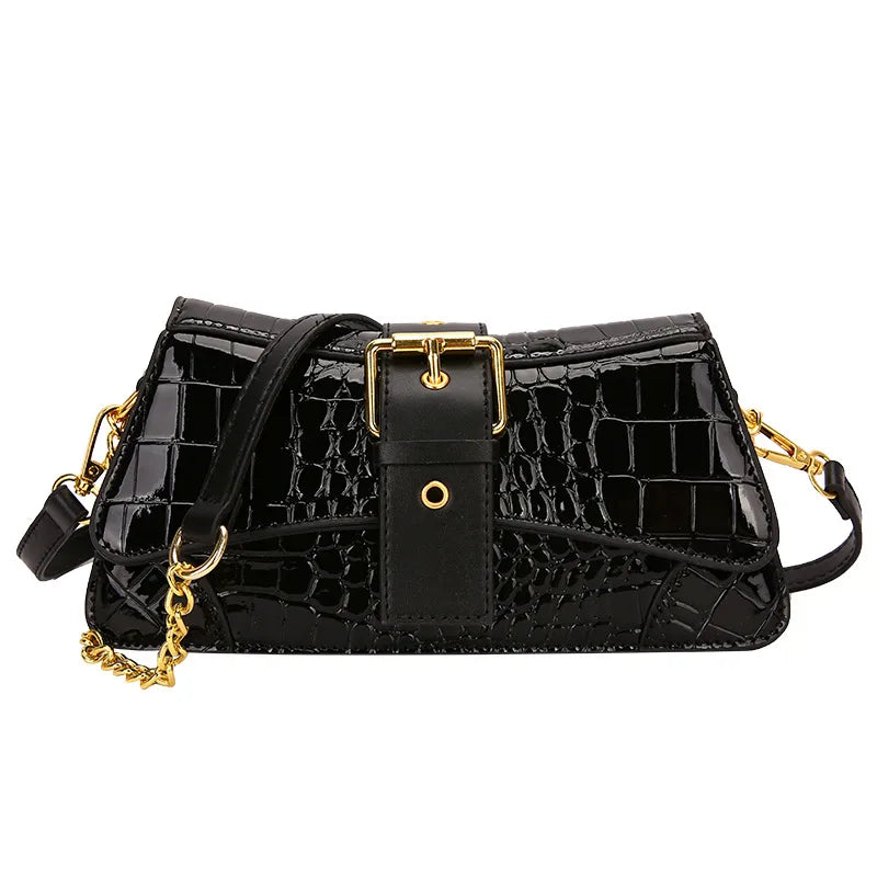 women's all seasons pu leather streetwear shoulder bag