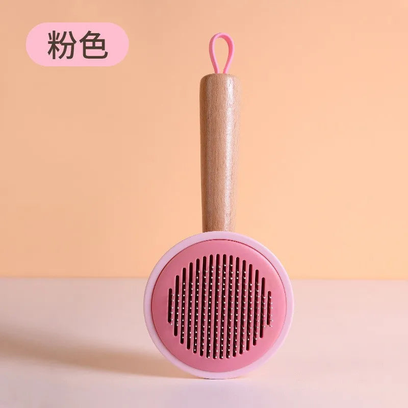 basic stainless steel plastic solid color pet accessories