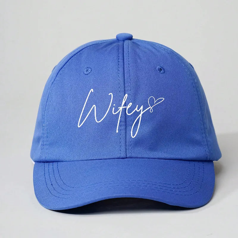 Women's Simple Style Classic Style Vocabulary Words/Name Curved Eaves Baseball Cap